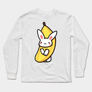 Banana bunny Bunana Long Sleeve T-Shirt